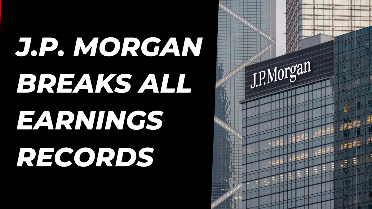 JPMorgan Posts Record-Breaking Profits