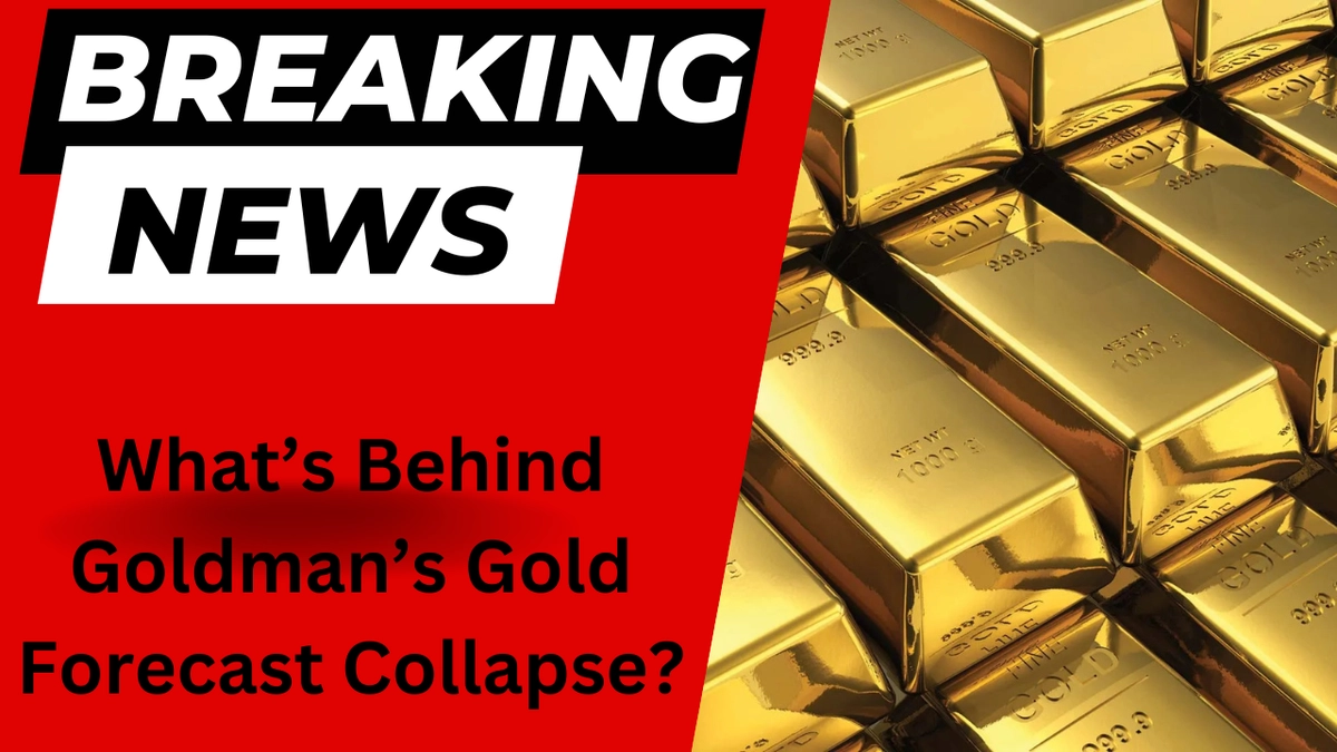 Goldman Shocks Market $3000 Gold Forecast Delayed as US Rate Cuts Fizzle!